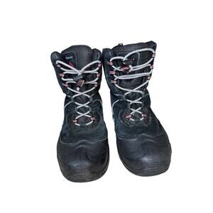 Columbia Woman’s Snow Boots Size 5 Black Ref Waterproof 100 grams Excellent Cond